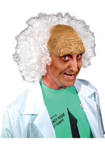 Mad Scientist Nice White Wig