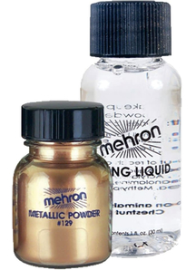 Metallic Gold Liquid Powder