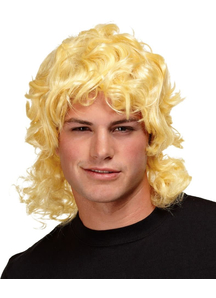 Mullet Wig Blonde For Men