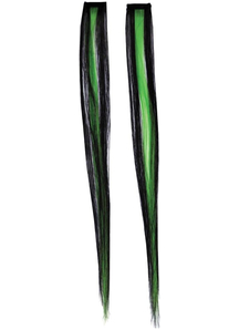Nice Hair Exten Green Black