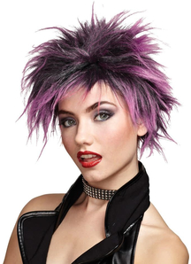 Pink Wig For Punker Chick