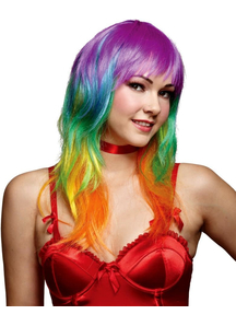 Rainbow Multicolor Peruke