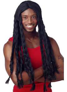 Rasta Black Wig