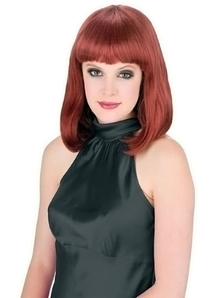 Short Classic Beauty Auburn Wig
