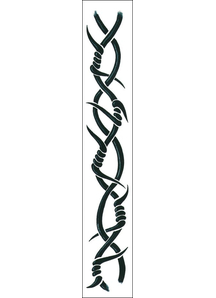 Tattoo Barbed Wire Armband