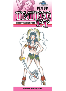 Tattoo Pirate Pin Up Girl