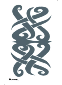 Tattoo Tribal Borneo