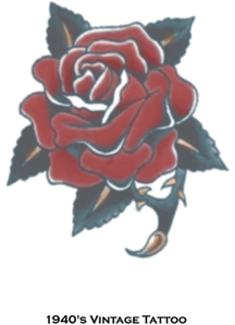 Tattoo Vintage Rose