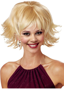 Trippy Shag Blonde Wig For Women