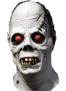 Albino Ghoul Latex Mask For Halloween