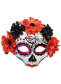 Day Of Dead Skull Mask For Women