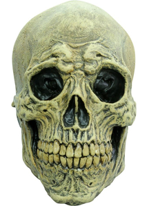 Death Skull Adult Latex Mask For Halloween