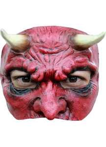 Devil Latex Half Mask For Halloween