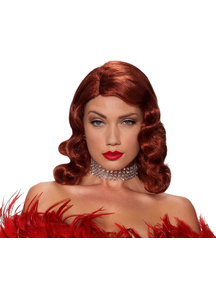 Femme Fatale Red Peruke