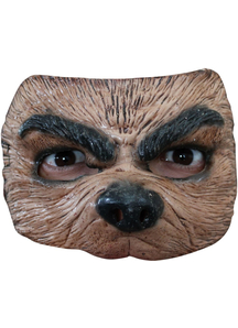 Half Wolf Mask For Halloween
