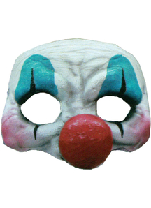 Happy Clown Latex Half Mask For Halloween
