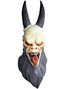 Krampus Latex Mask For Halloween
