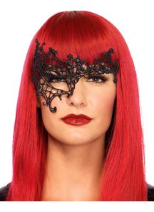 Mask Daring Venetian Blk For Women