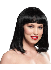 Peggy Sue Black Peruke For Adults