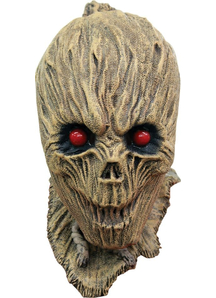 Shrunken Scarecrow Latex Mask For Halloween