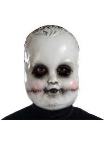 Smiling Sammie Doll Mask For Halloween