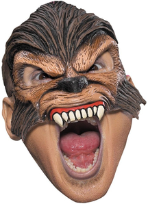 Wolfman Chinless Adult Mask For Halloween