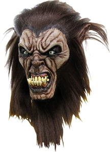 Wolfman Latex Mask For Halloween
