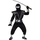 Mirror Ninja Silver Child Costume