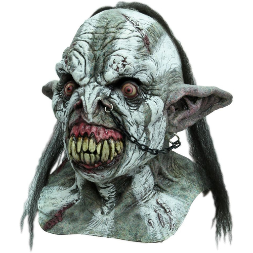 Battle Orc Adult Latex Mask For Adults