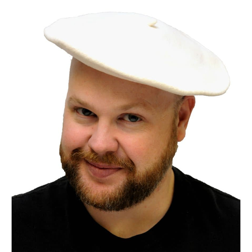 Beret Black For Adults