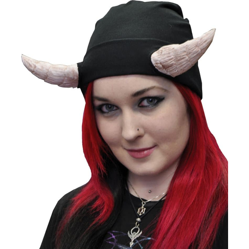Creature Cap Black W Horns For All