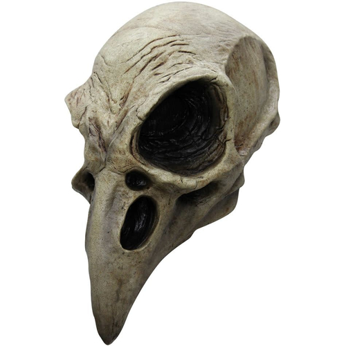 Crow Skull Latex Mask For Adults