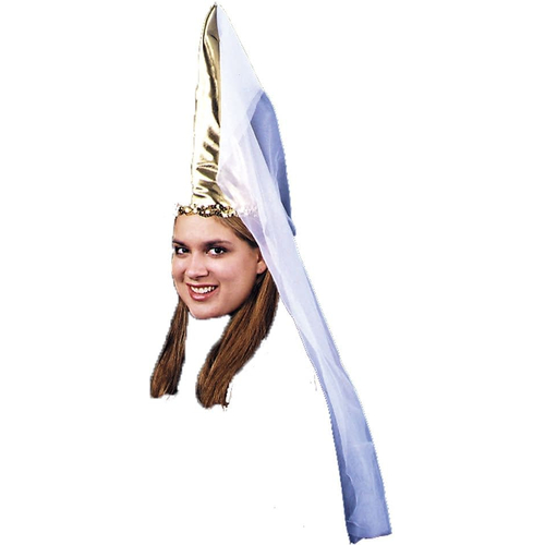 Gothic Cone Hat Gold For All