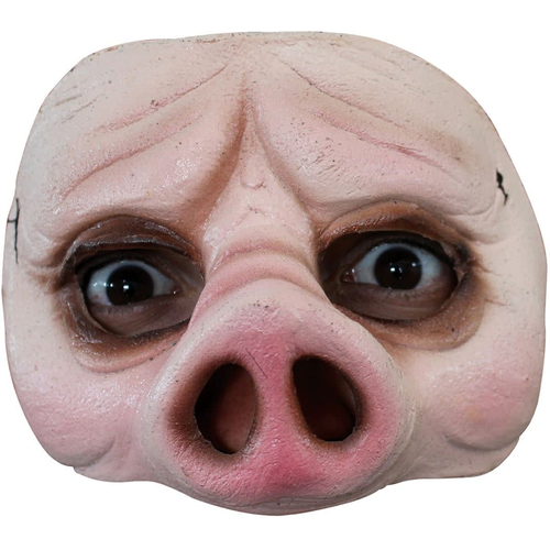 Half Pig Mask For Adults