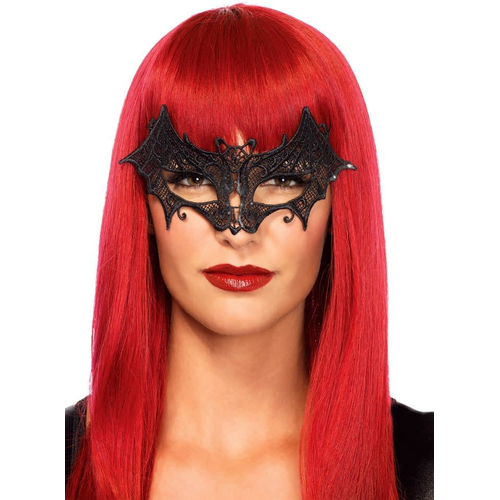 Mask Vampire Bat Venetian Blk For Adults