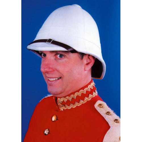 Pith Hat British White For Adults