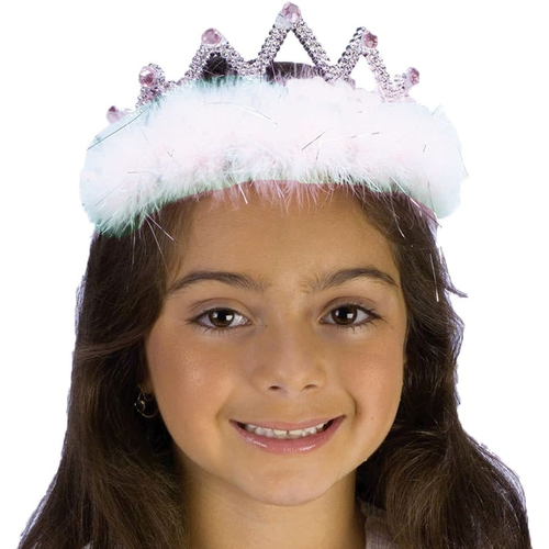 Tiara Marabou Pink Diamond For All