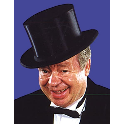 Top Hat Collapsible Black For Adults