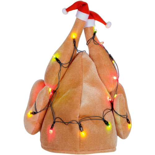 Turkey Hat Light Up For Christmas
