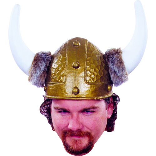 Viking Helmet Gold For All