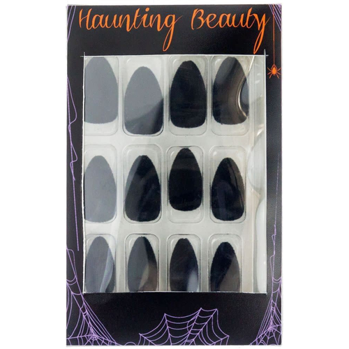 Black Fangs Finger Nails