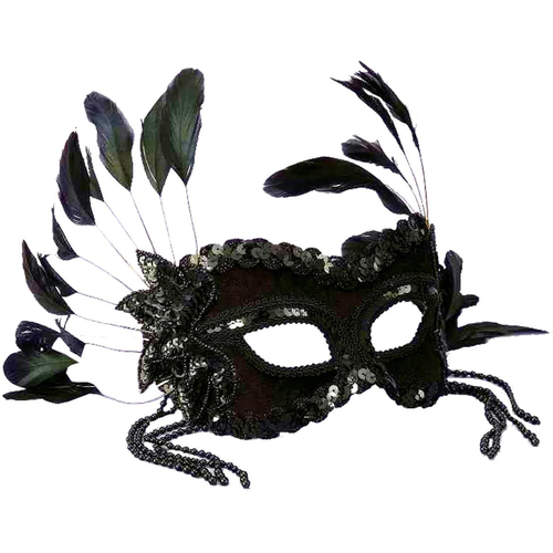 Black Venetian Mask