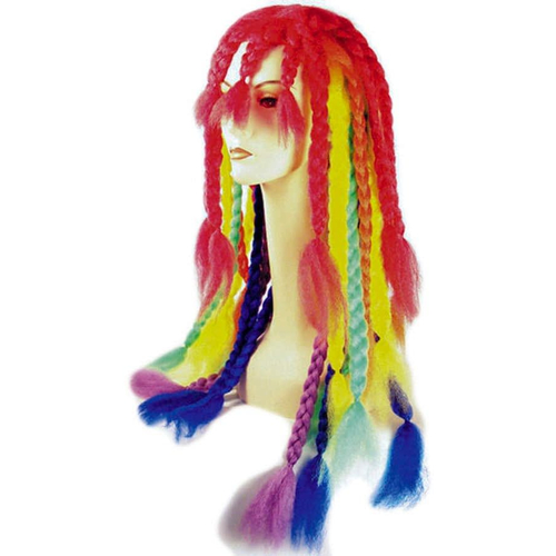 Dreadlock Braid Rainbow