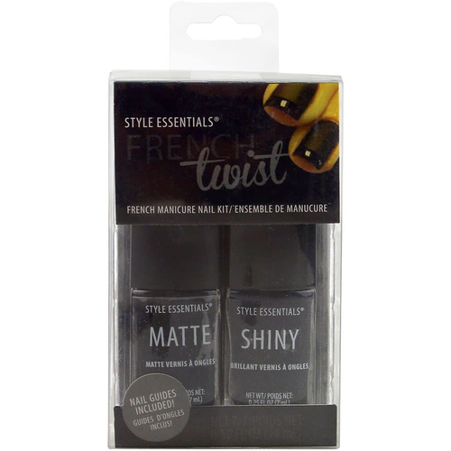 Finger Nail Polish French Twis