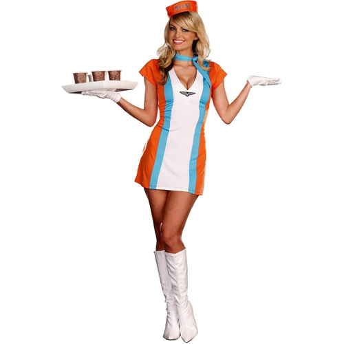 Flight Attendant Adult Costume