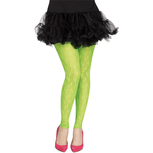 Green Leggings 80S