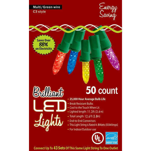 Holiday Lights C 3 Multi