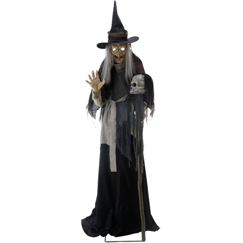 Lunging Haggard Witch Animated