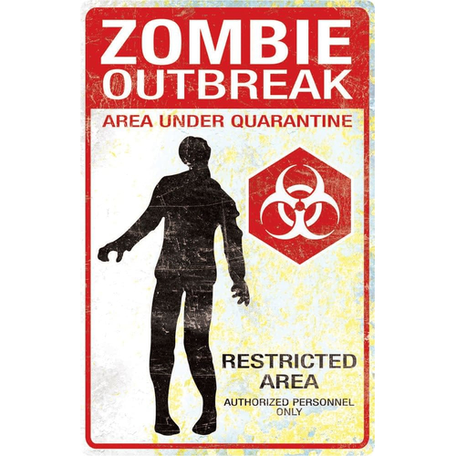 Metal Sigh Zombie Outbreak