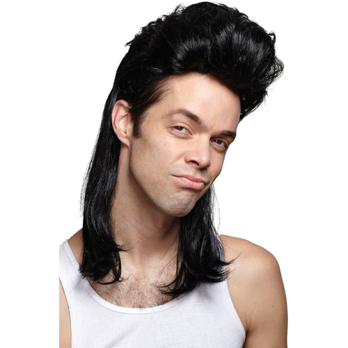 Nightclub Mullet Black